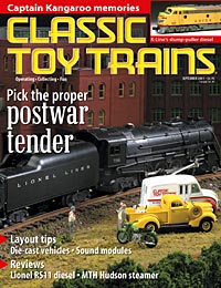 Classic Toy Trains September 2001