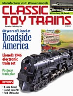 Classic Toy Trains October 2001