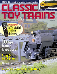 Classic Toy Trains September 2002