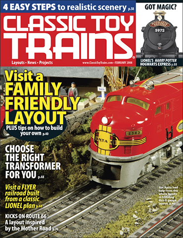 Classic Toy Trains February 2008
