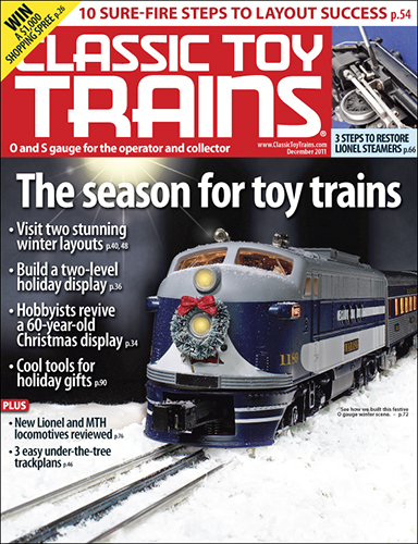 Classic Toy Trains December 2011