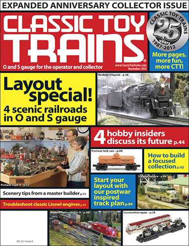 Classic Toy Trains November 2012