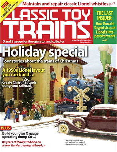Classic Toy Trains December 2012