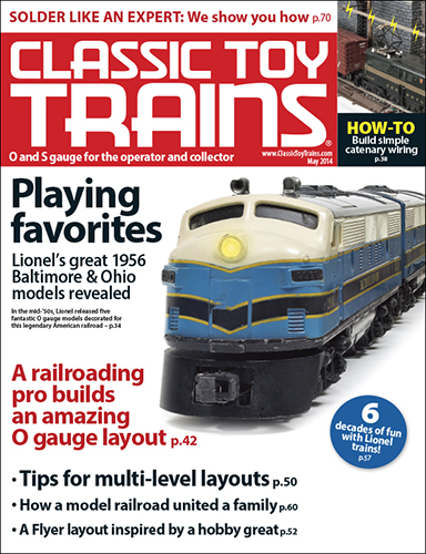 Classic Toy Trains May 2014