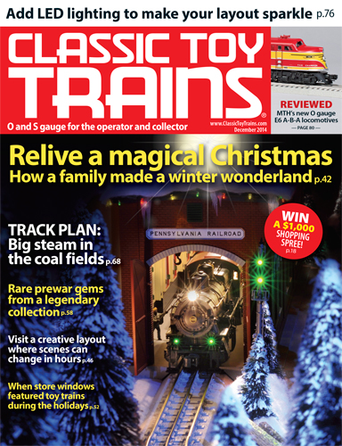Classic Toy Trains December 2014