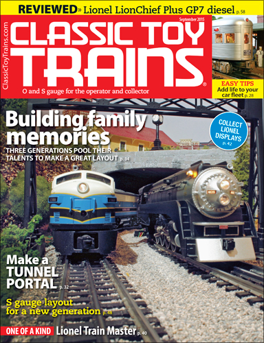 Classic Toy Trains September 2015