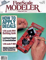 FineScale Modeler February 1991