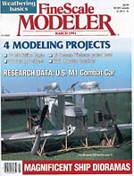 FineScale Modeler March 1991