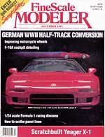 FineScale Modeler December 1991