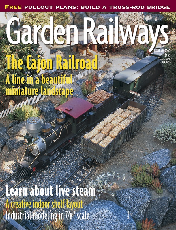 Garden Railways February 2000