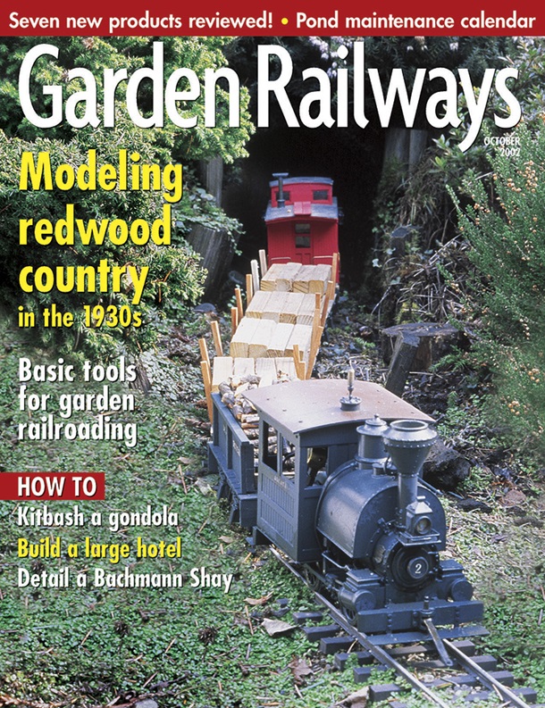 Garden Railways October 2002