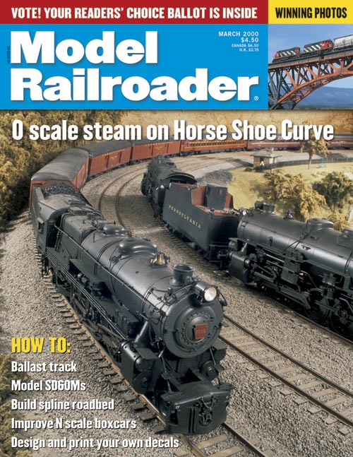 Model Railroader March 2000