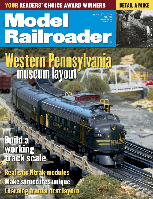 Model Railroader August 2000