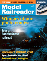 Model Railroader March 2001