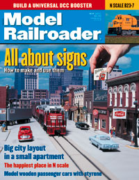 Model Railroader May 2001