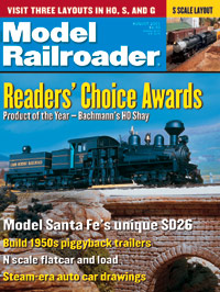 Model Railroader August 2001