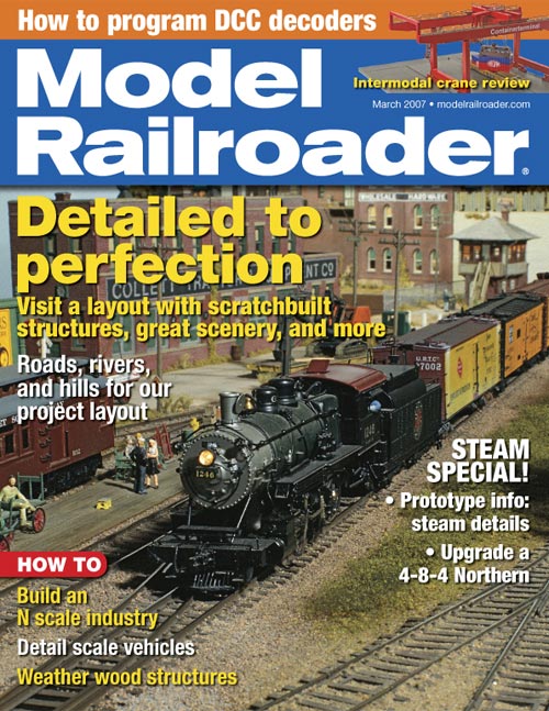 Model Railroader March 2007