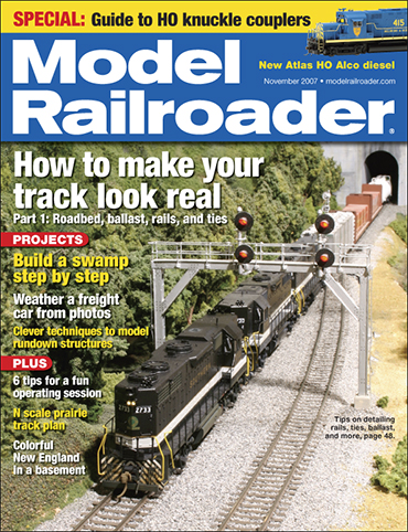Model Railroader November 2007