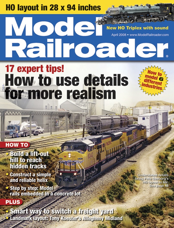 Model Railroading April 2008
