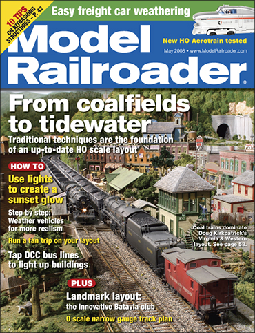 Model Railroader May 2008