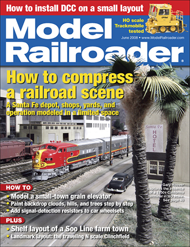 Model Railroader June 2008