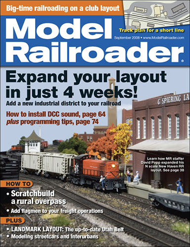 Model Railroading September 2008
