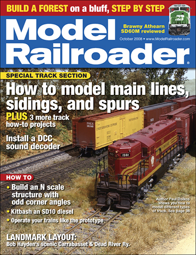 Model Railroading October 2008