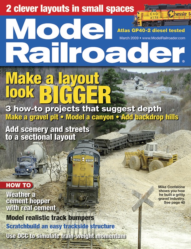 Model Railroading March 2009