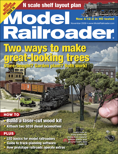 Model Railroader November 2009