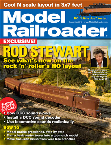 Model Railroader December 2010 