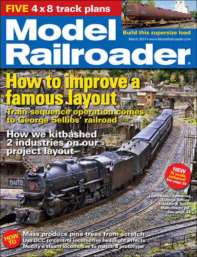 Model Railroader March 2011
