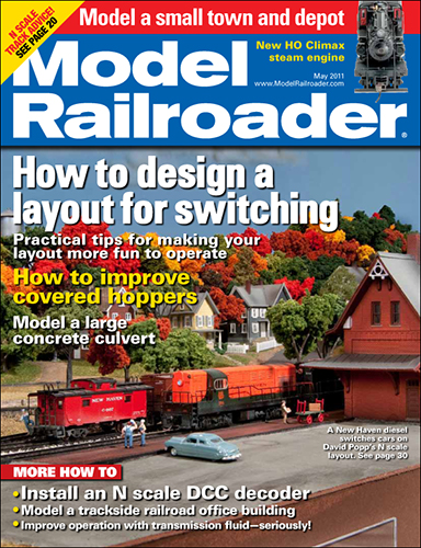 Model Railroader May 2011