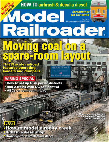 Model Railroader July 2011