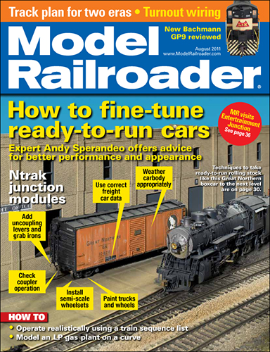 Model Railroader August 2011