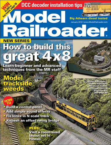 Model Railroader January 2012