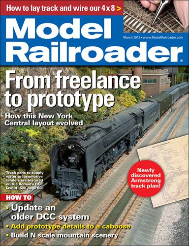 Model Railroader March 2012