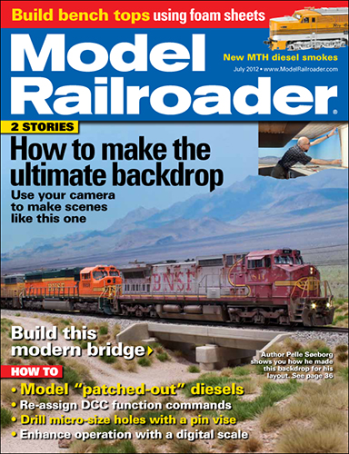 Model Railroader July 2012