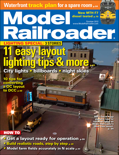 Model Railroader October 2012