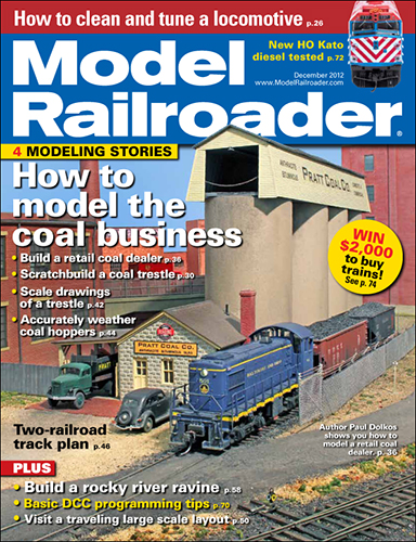Model Railroader December 2012