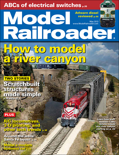 Model Railroader May 2013