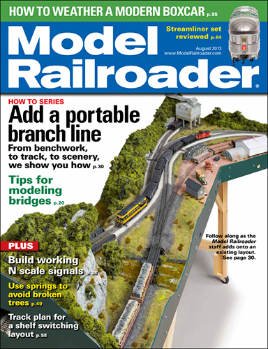 Model Railroader August 2013
