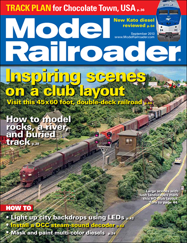 Model Railroader September 2013