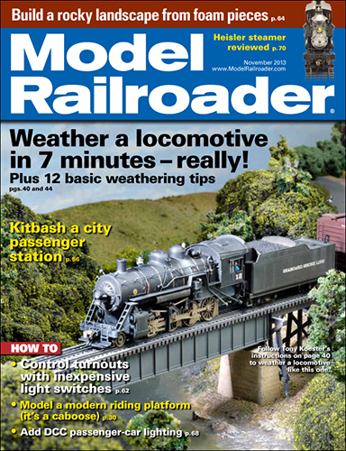 Model Railroader November 2013