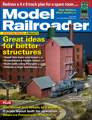Model Railroader April 2014