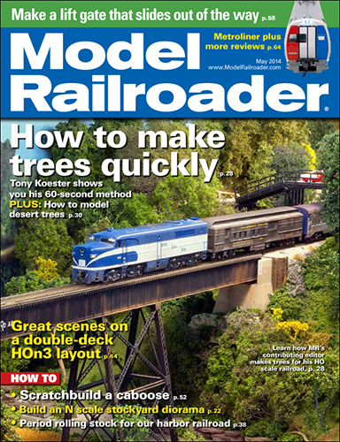 Model Railroader May 2014