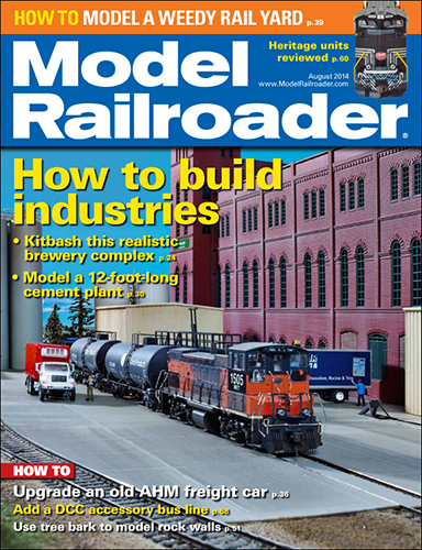 Model Railroader August 2014