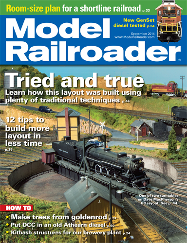 Model Railroader September 2014