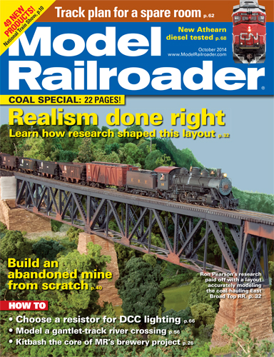 Model Railroader October 2014
