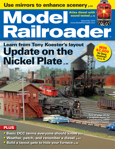 Model Railroader December 2014