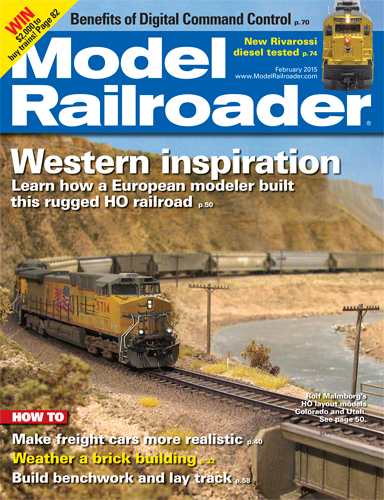 Model Railroader February 2015